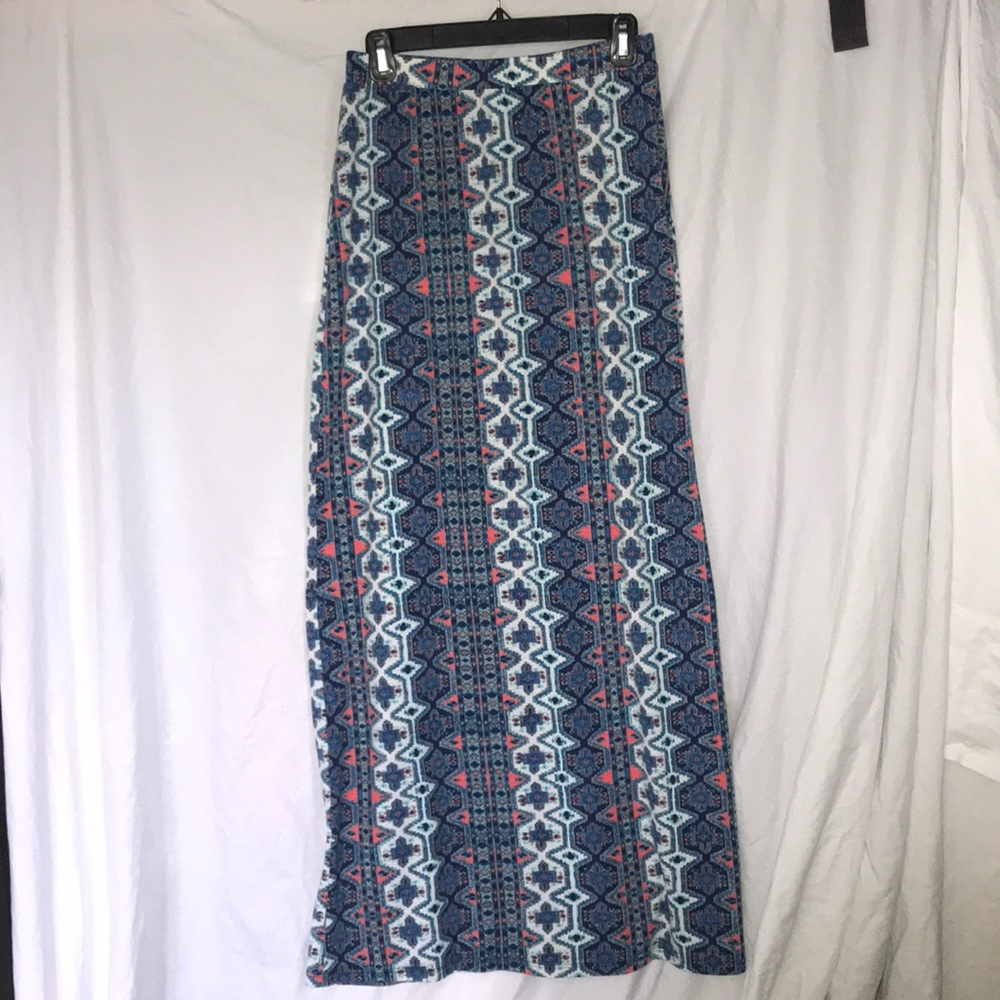 Super cute colorful maxi skirt